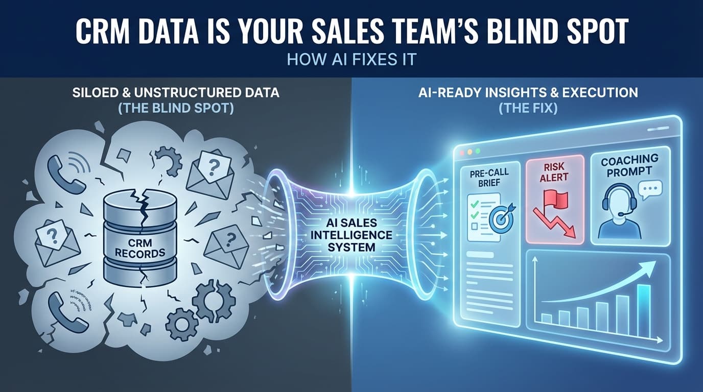 AI-Ready CRM Data: Why It's Your Sales Team's Blind Spot | AmpUp