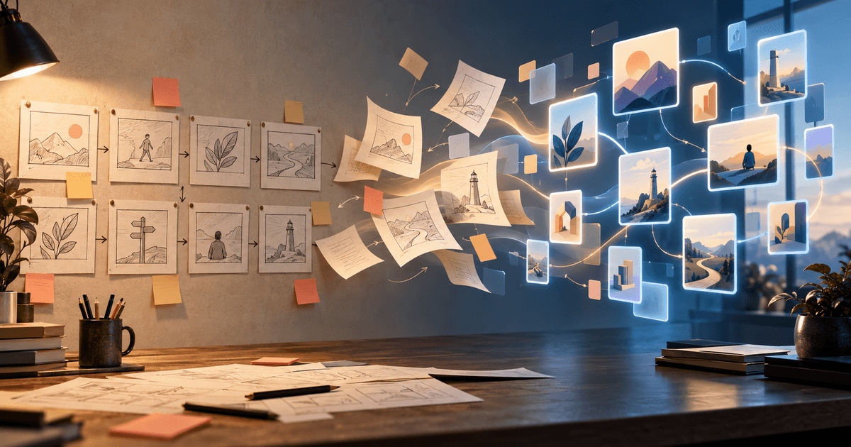 Banner for How AI Changes Storyboarding for L&D